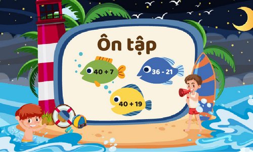 Ôn tập các số và phép tính trong phạm vi 100